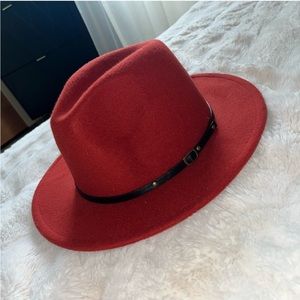 Burnt Orange Fedora